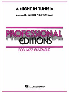 Cover Dizzy Gillespie_Frank Paparelli, A Night In Tunisia Jazz Ensemble Partitur + Stimmen