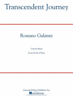 Rossano Galante, Transcendent Journey Concert Band/Harmonie Partitur + Stimmen