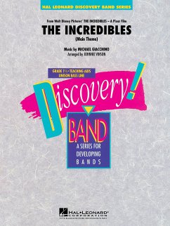 Cover Michael Giacchino, The Incredibles Concert Band/Harmonie Partitur + Stimmen