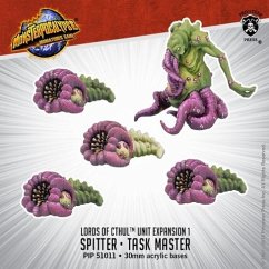 Monsterpocalypse  Spitter & Task Master: Lords of Cthul Unit (metal/resin)