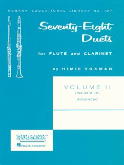 78 Duets for Flute and Clarinet Vol. 2 78 Duets for Flute and Clarinet Vol. 2