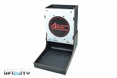 Infinity Dice Tower Onyx Infinity Dice Tower Onyx