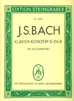 Konzert D-Dur BWV1054 für Klavier und Orchester für 2 Klaviere