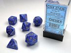 VortexŽ Polyhedral Blue/gold 7-Die Set