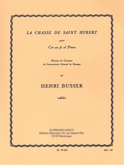 Cover La Chasse de Saint Hubert pour cor en fa et piano