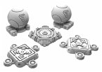 City Assets 3  Monsterpocalypse (metal/resin)