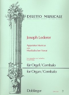 Cover Apparatus Musicus für Orgel (Cembalo)