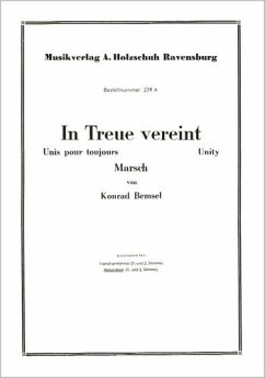 Cover IN TREUE VEREINT MARSCH FUER AKKORDEON 2STIMMEN