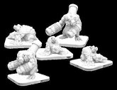 Mollock Mortars & Oppressors  Monsterpocalypse Subterran Uprising Units (metal/resin)