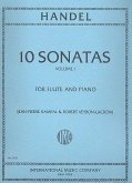 10 sonatas vol.1 for flute and piano Rampal, Jean-Pierre, ed 10 sonatas vol.1 for flute and piano Rampal, Jean-Pierre, ed