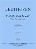 Konzert D-Dur op.61 für Violine und Orchester für Violine und Klavier