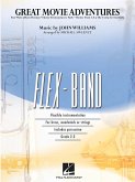 John Williams, Great Movie Adventures 5-Part Flexible Concert Band/Fanfare [Opt. Strings] Partitur