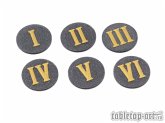 Objective Marker 25mm - BlackGlitter/Gold (6)