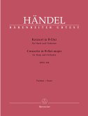 Konzert B-Dur HWV294 für Harfe und Orchester Partitur