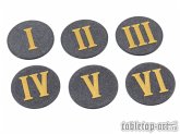 Objective Marker 40mm - BlackGlitter/Gold (6)