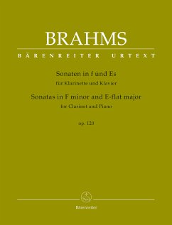 Cover 2 Sonaten op.120 für Klarinette und Klavier