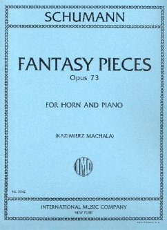 Cover Fantasy Pieces op.73 for horn and piano