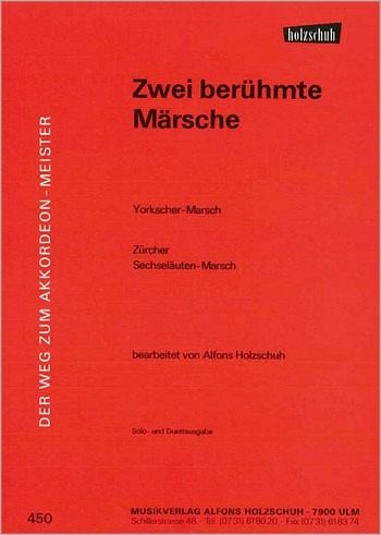 Yorckscher Marsch und Zürcher Sechseläuten-Marsch für akkordeon Yorckscher Marsch und Zürcher Sechseläuten-Marsch für akkordeon