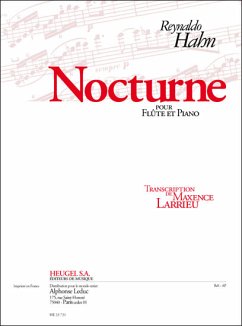 Cover NOCTURNE POUR FLUTE ET PIANO LARRIEU, MAXENCE, ARR.