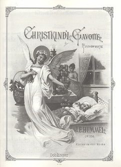 Cover Christkindl-Gavotte op.336 für Klavier zu 4 Händen
