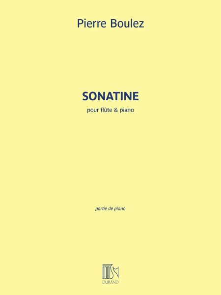 Sonatine pour flűte et piano Sonatine pour flűte et piano