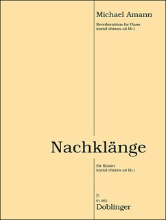 Cover Nachklänge für Klavier (Metal Chimes ad lib)