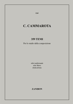C. Cammarota 395 Temi Per Lo Studio Della Composizione Opera Theory