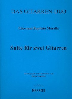 Cover Suite Nr 1 für 2 Gitarren Spielpartitur Verlagskopie