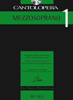 Cover Cantolopera Collection - Mezzosoprano vol.1 (+CD) for mezzo soprano and piano