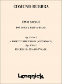 2 Songs op.4 no.2 and op.13 no.2 for voice and harp (piano) 2 Songs op.4 no.2 and op.13 no.2 for voice and harp (piano)