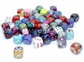 Bag of 50 Assortment Gemini 16mm d6 w/pips Dice