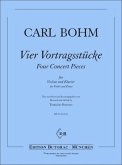 4 Vortragsstücke für Violine und Klavier