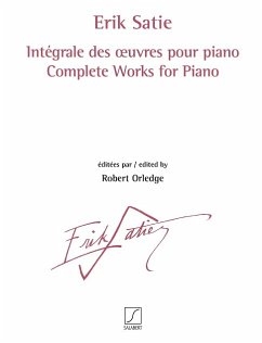 Erik Satie, Intégrale des oeuvres pour piano vol. 1 - 3 Klavier Bücher-Set