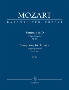 Cover Sinfonie D-Dur KV504 für Orchester Studienpartitur