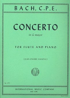 Cover Concerto G major for flute and piano