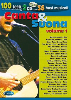 Cover Canzoniere Canta & Suona Vol.1 - Le Piů Belle Canz Songbook Buch + 2 CDs