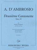 Canzonetta Nr.2 op.28 für Violine und Klavier