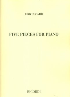 Cover 5 Pieces for piano