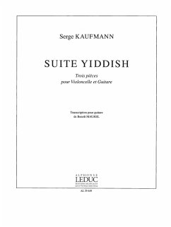 Cover Suite Yiddish pour violoncelle et guitare