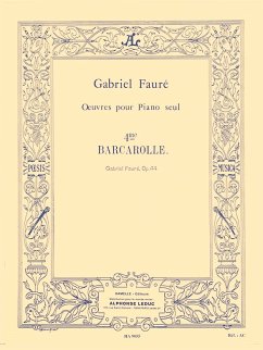 Cover Barcarolle no.4 op.44 pour piano
