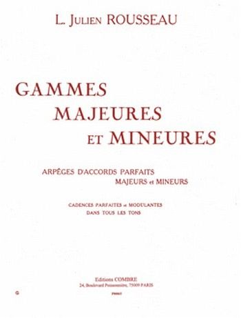 ROUSSEAU L. J. Gammes majeures et mineures piano Partition ROUSSEAU L. J. Gammes majeures et mineures piano Partition