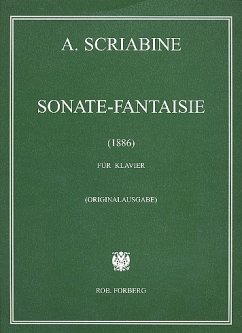Cover Sonate-Fantaisie für Klavier