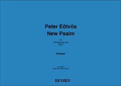 Cover Péter Eötvös, New Psalm Percussion Buch