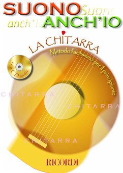 Cover Anonimo Suono Anch'Io: La Chitarra Method and study for Guitar
