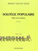 VAN de VELDE Ernest Solfčge populaire - clé de sol solfčge Partition