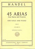 45 Arias from Operas and Oratorios vol.2 for high voice and piano