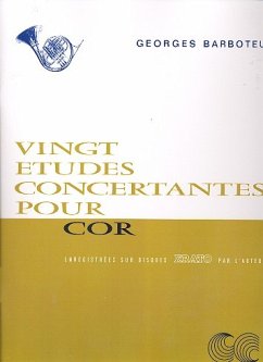 20 études concertantes pour cor