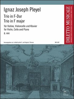 Trio F-Dur B444 für Violine, Violoncello und Klavier Stimmen