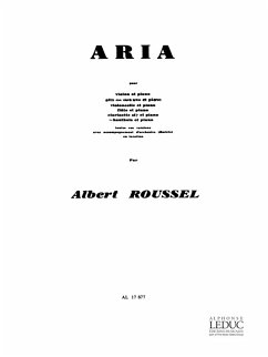 Cover Aria pour hautbois et piano