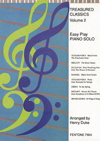 Cover Treasured Classics vol.2 Easy play piano solo